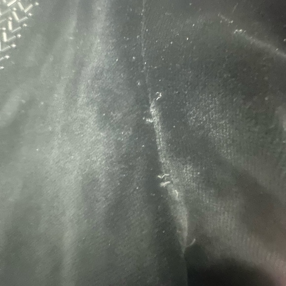 Laura Ashley Vintage Embellished Beaded Size 6 Black Knee Length Long Sleeve 80s - Picture 3 of 7